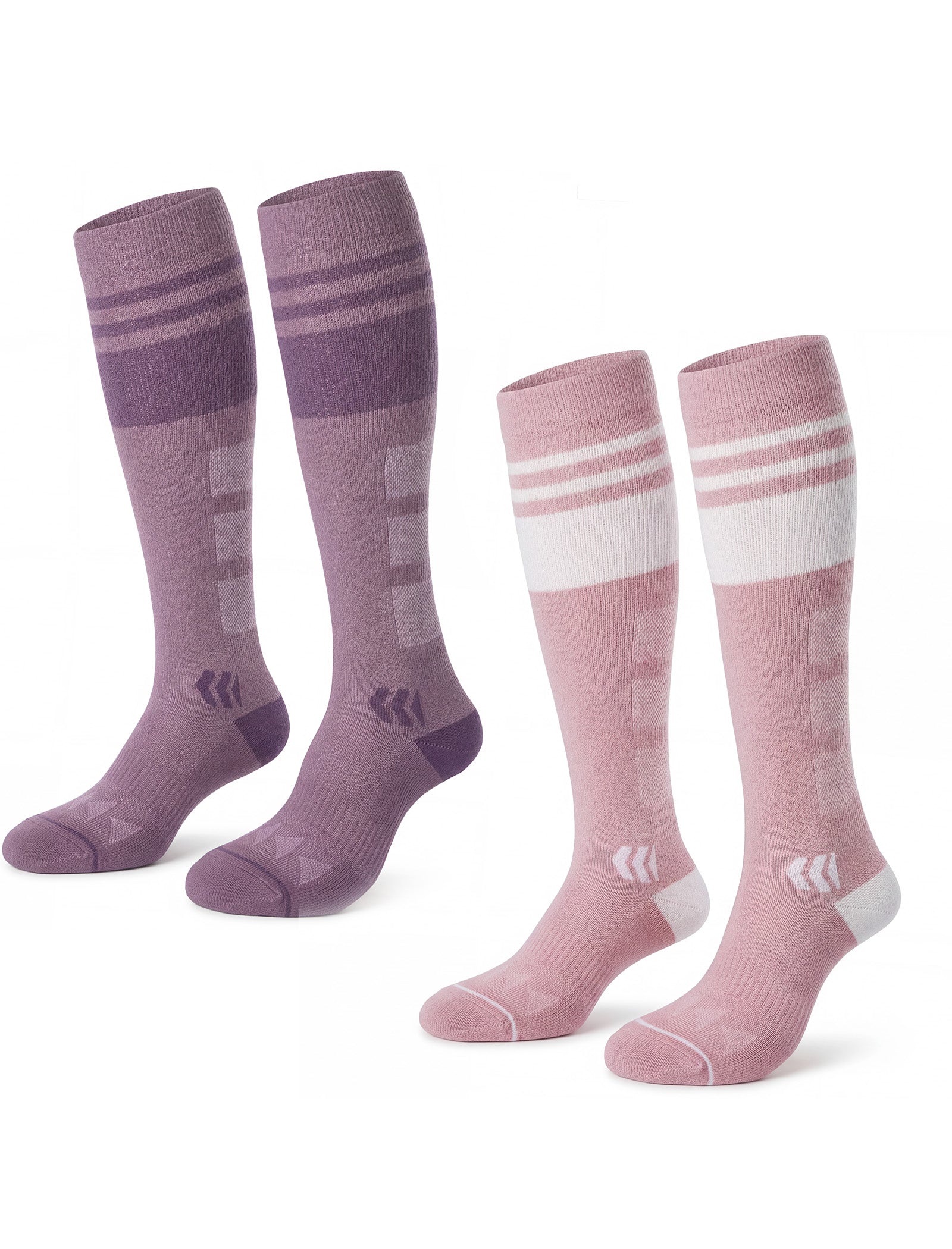 Momcozy Wide Calf Compression Socks 20-30mmHg for Sports 2 Pairs Y676